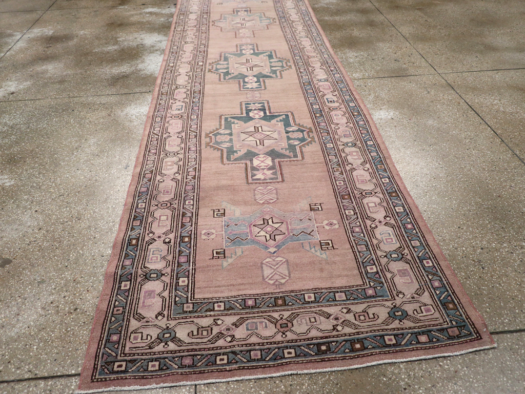 Antique Persian Northwest Runner, No.21490 - Gss