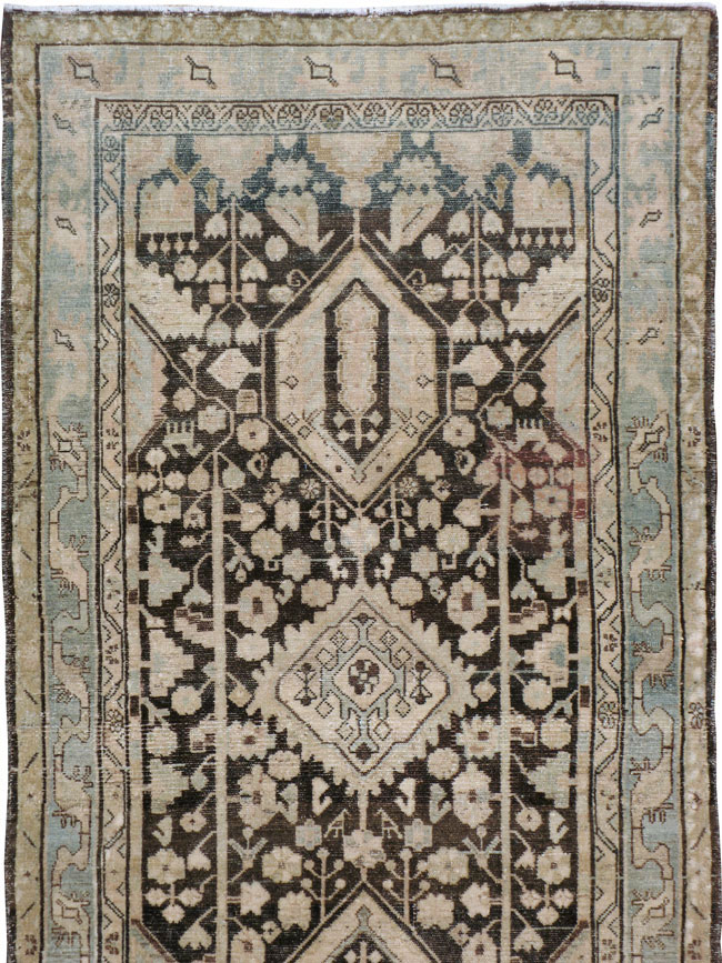 Antique Persian Malayer Runner, No.21502 - Gss