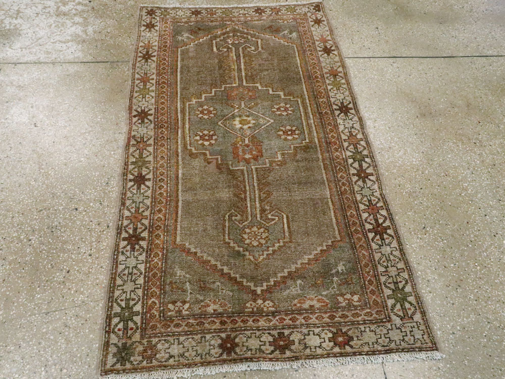 Antique Persian Malayer Rug, No.21513 - Gss