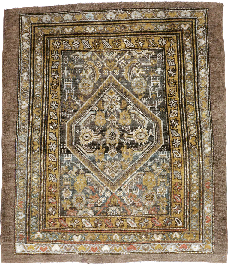 Antique Persian Kurdish Rug, No.21516 - Gss
