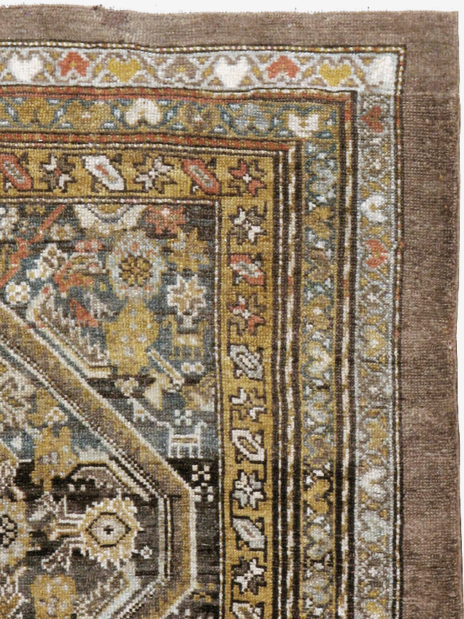 Antique Persian Kurdish Rug, No.21516 - Gss