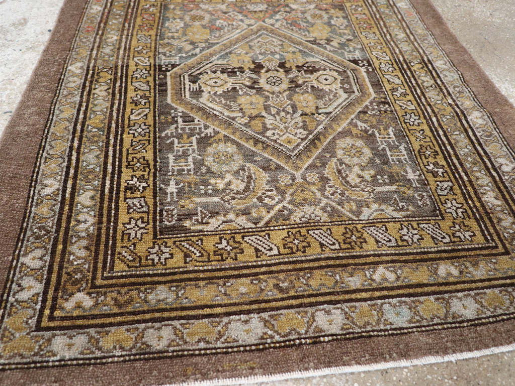 Antique Persian Kurdish Rug, No.21516 - Gss
