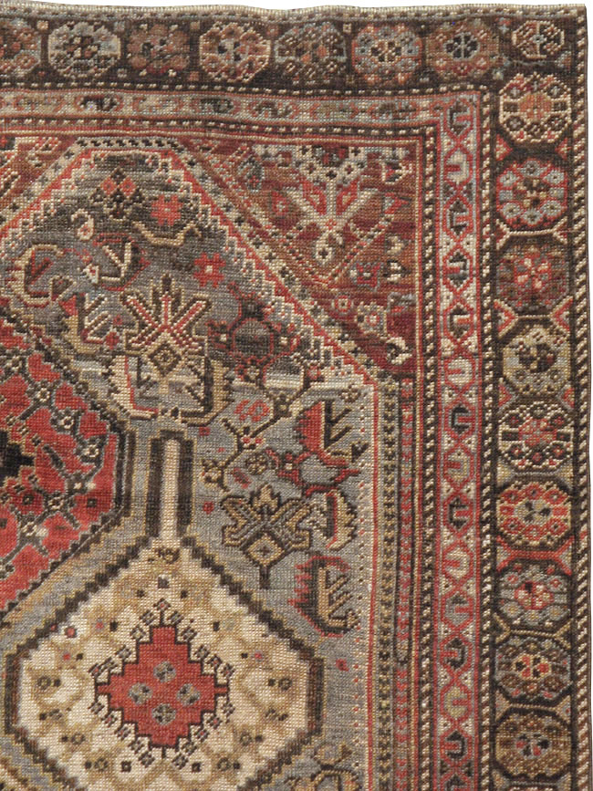Antique Persian Afshar Rug, No.21517 - Gss