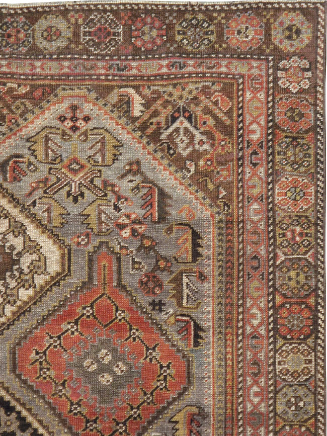 Antique Persian Afshar Rug, No.21517 - Gss