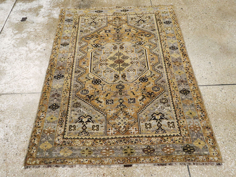 Vintage Persian Afshar Rug, No.21522 - Gss