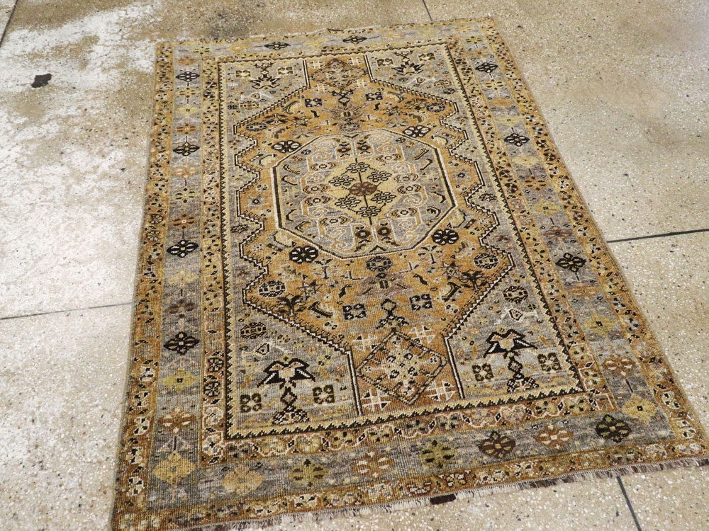 Vintage Persian Afshar Rug, No.21522 - Gss