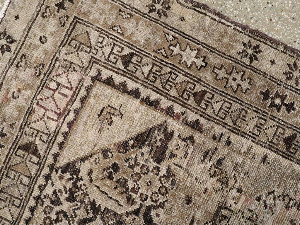Antique Persian Malayer Rug, No.21525 - Gss