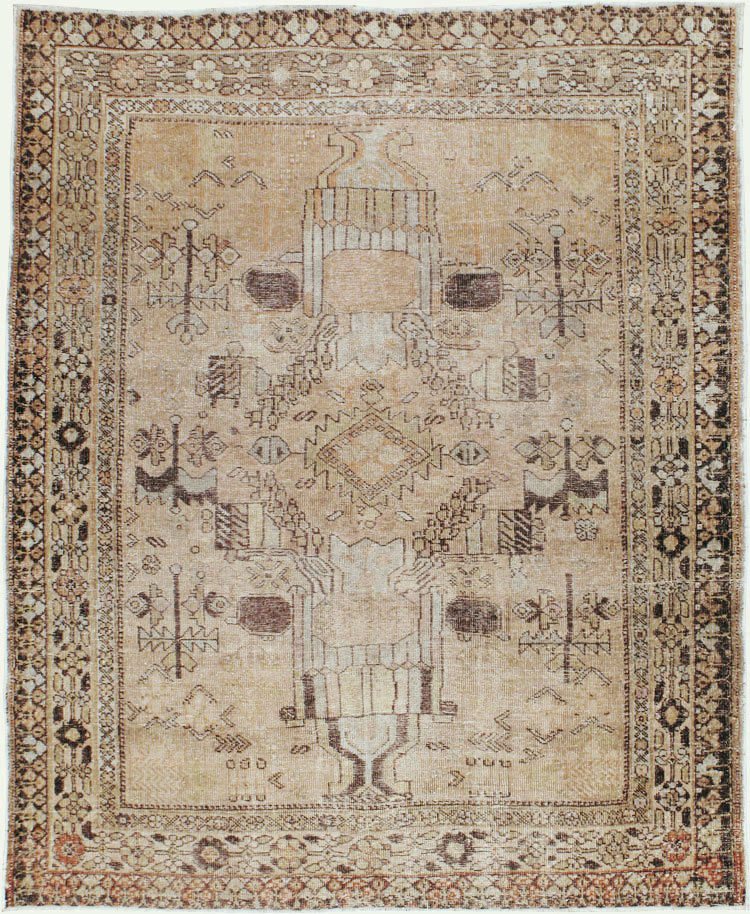 Vintage Persian Afshar Rug, No.21527 - Gss