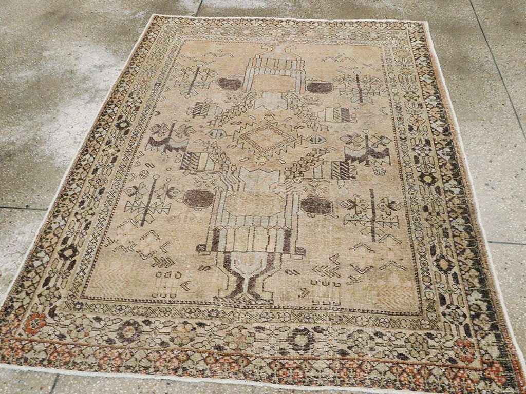 Vintage Persian Afshar Rug, No.21527 - Gss