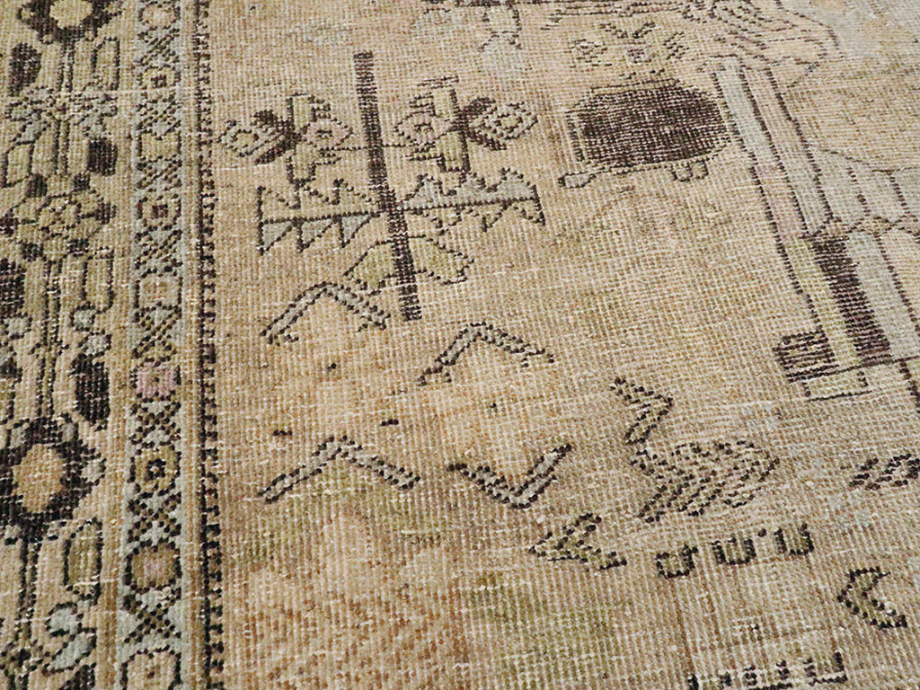 Vintage Persian Afshar Rug, No.21527 - Gss