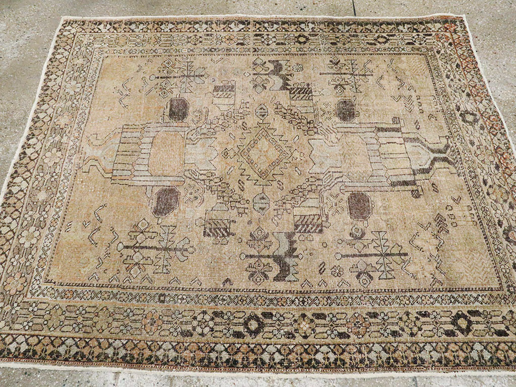 Vintage Persian Afshar Rug, No.21527 - Gss