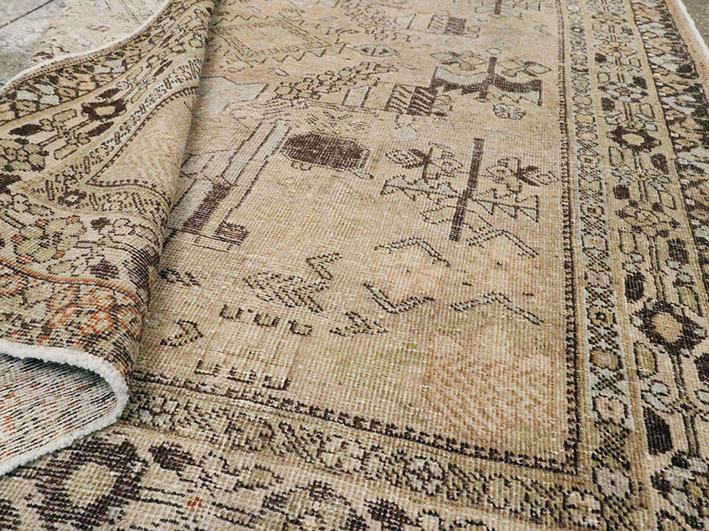 Vintage Persian Afshar Rug, No.21527 - Gss