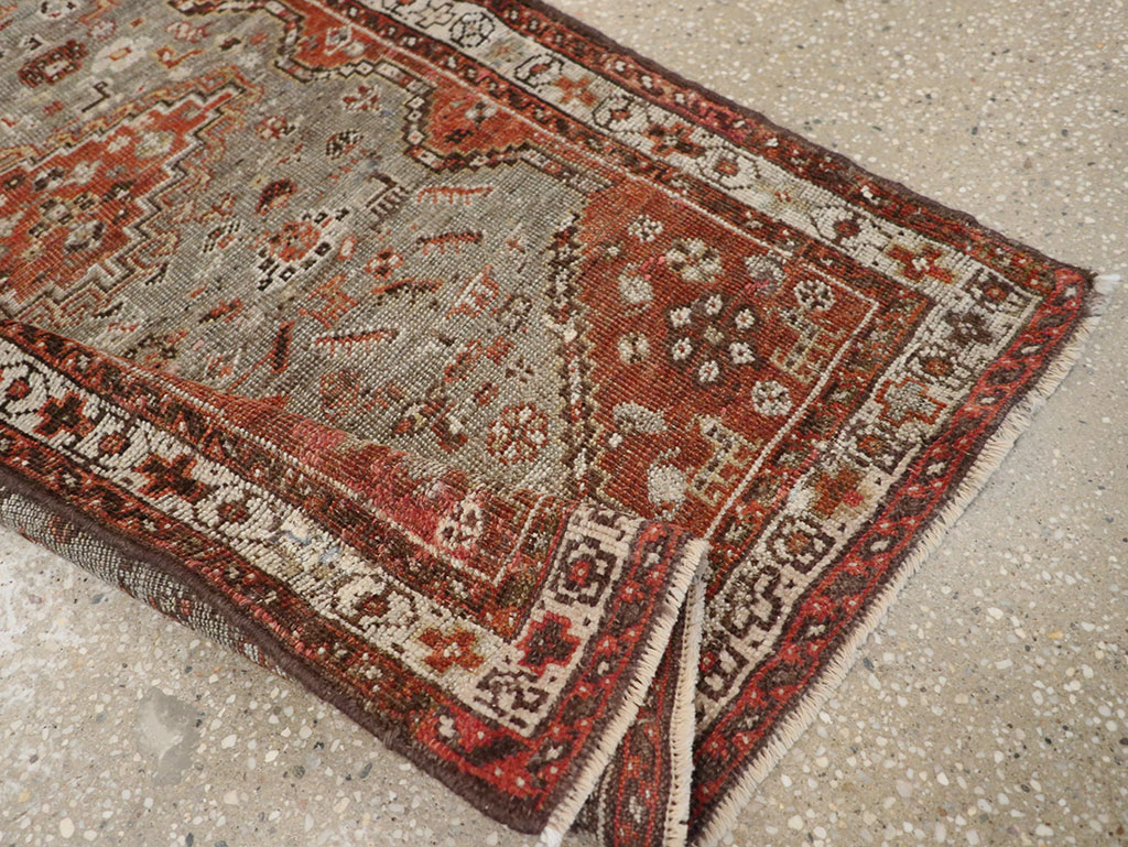 Antique Persian Khamseh Rug, No.21530 - Gss