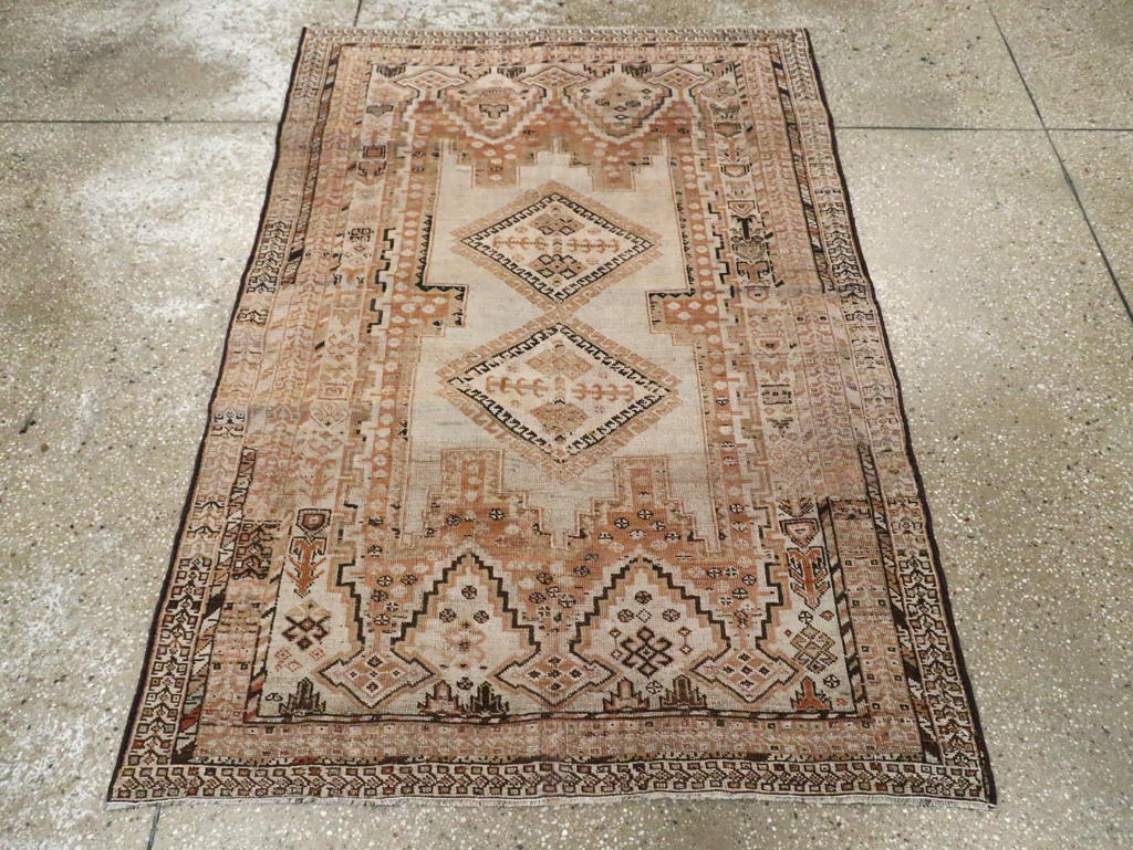 Vintage Persian Afshar Rug, No.21533 - Gss