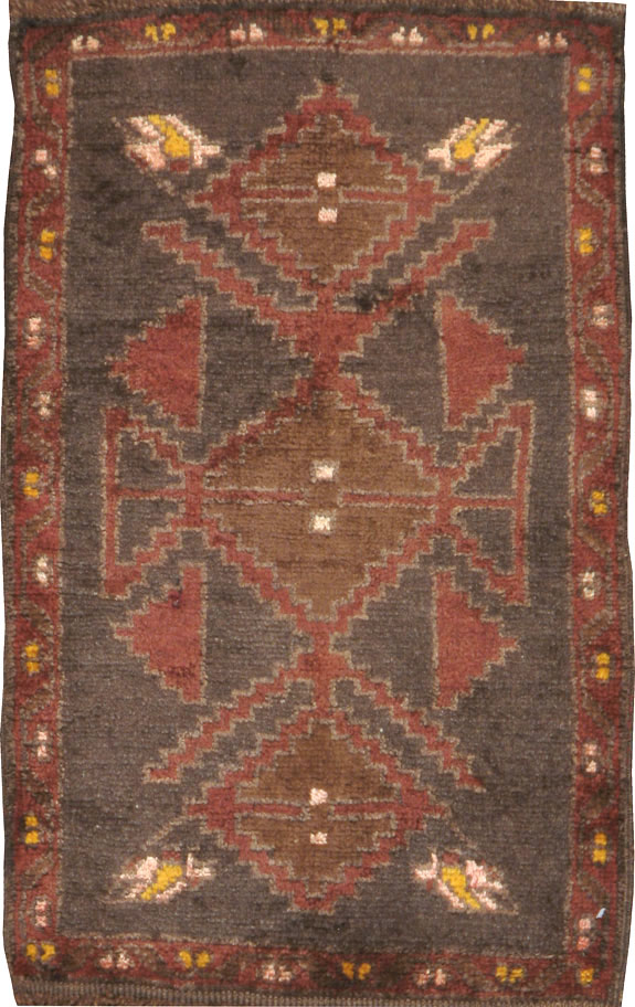 Vintage Turkish Oushak Rug, No.21544 - Gss