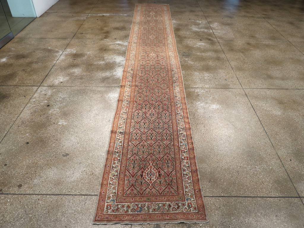 Antique Persian Serab Runner, No.21548 - Gss