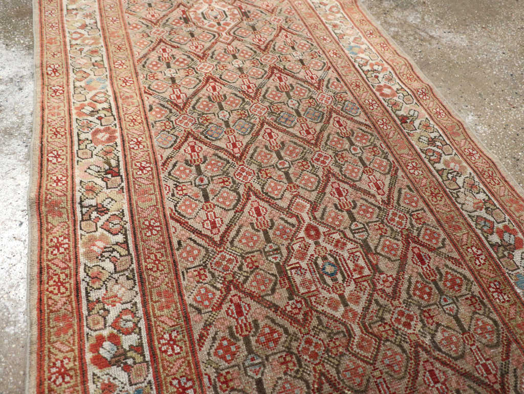 Antique Persian Serab Runner, No.21548 - Gss