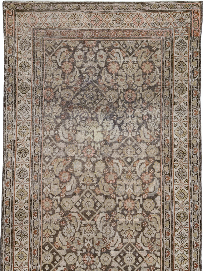 Antique Persian Malayer Runner, No.21556 - Gss