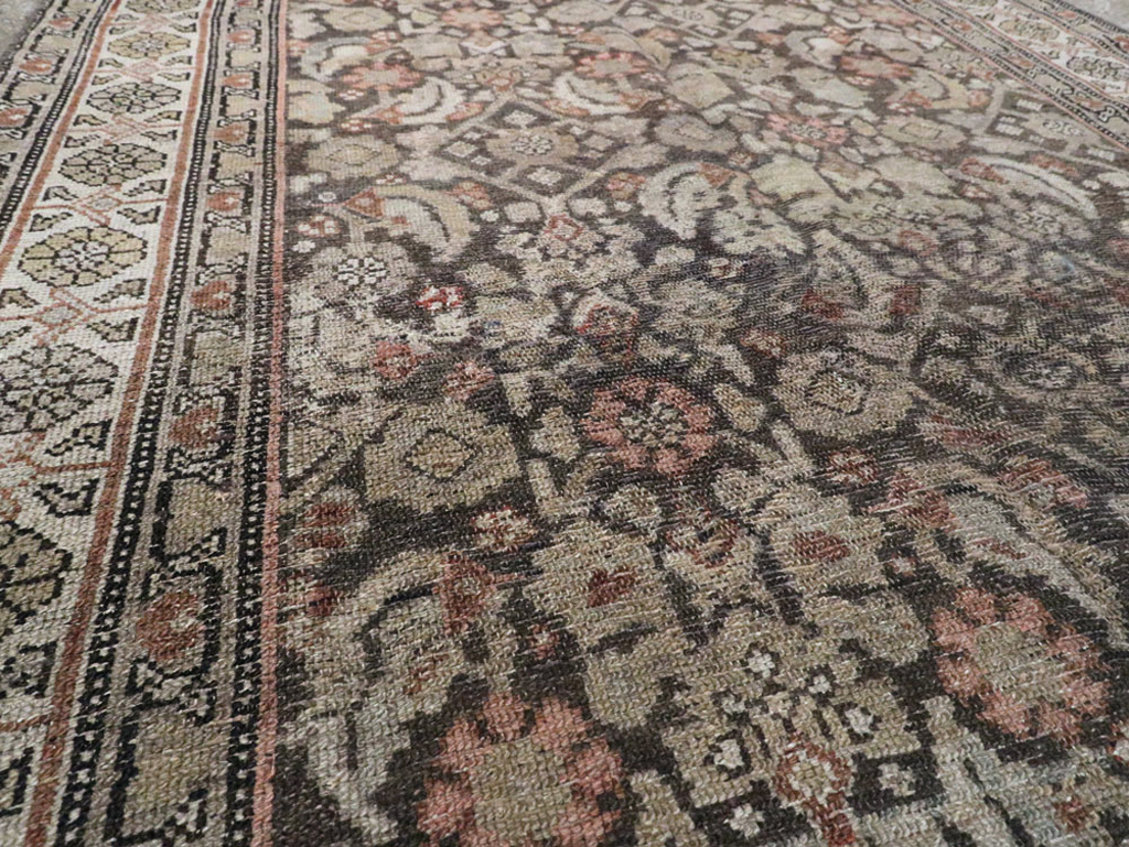 Antique Persian Malayer Runner, No.21556 - Gss