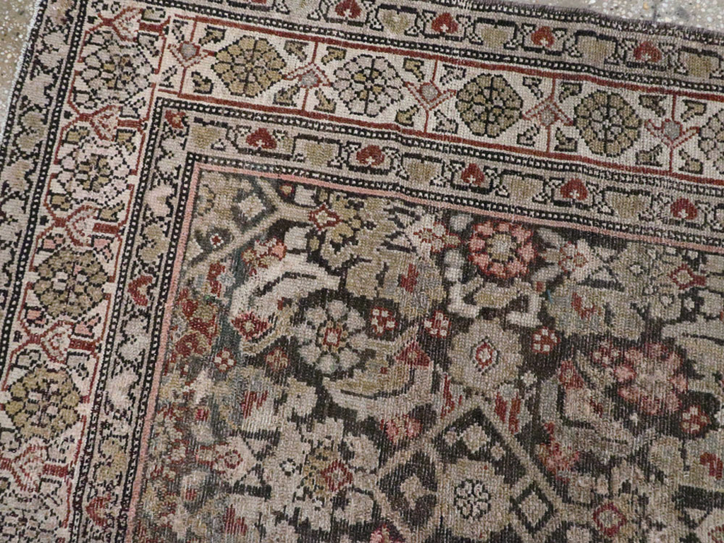 Antique Persian Malayer Runner, No.21556 - Gss