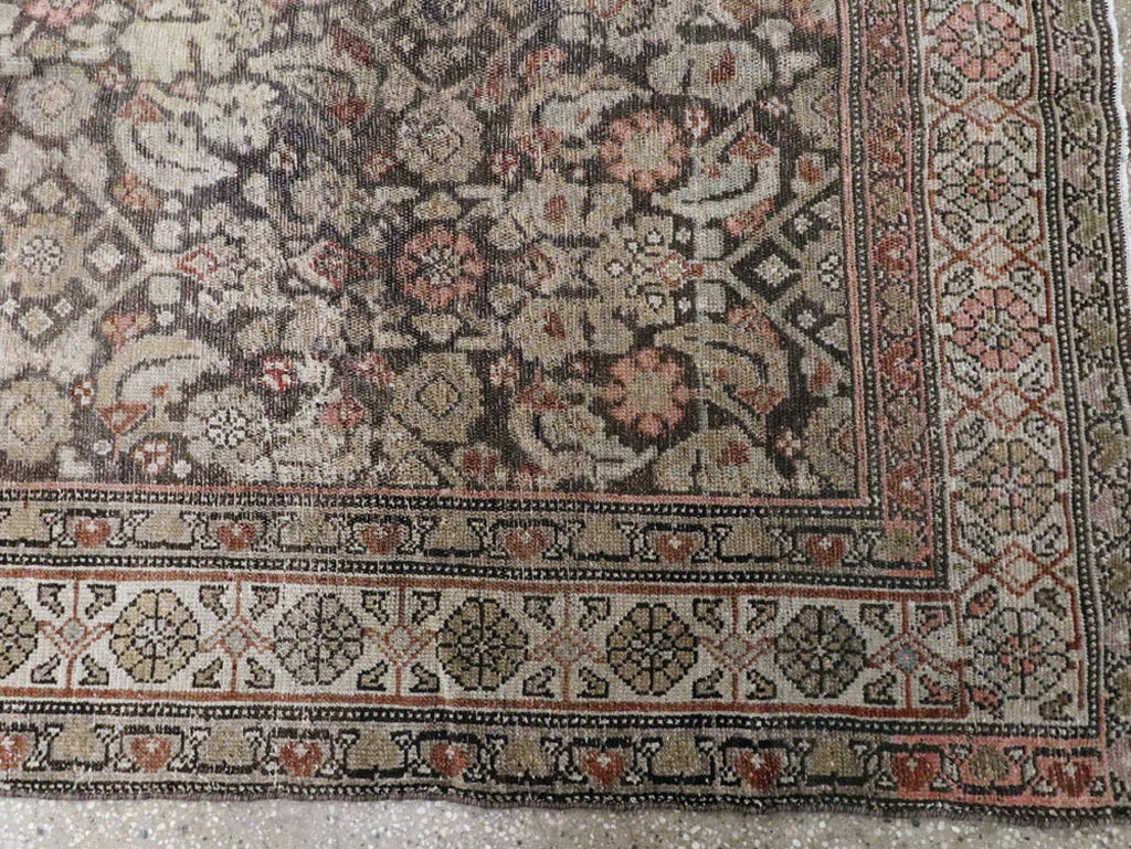 Antique Persian Malayer Runner, No.21556 - Gss