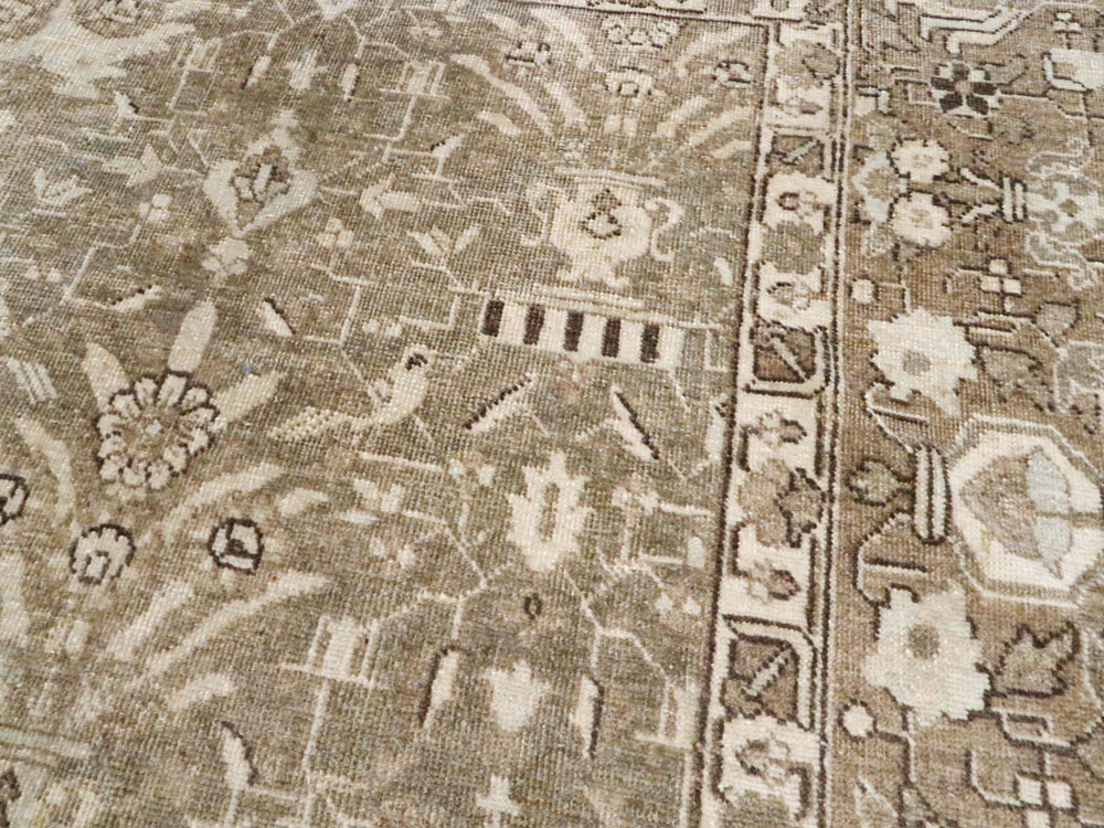 Antique Persian Tabriz Carpet, No.21558 - Gss