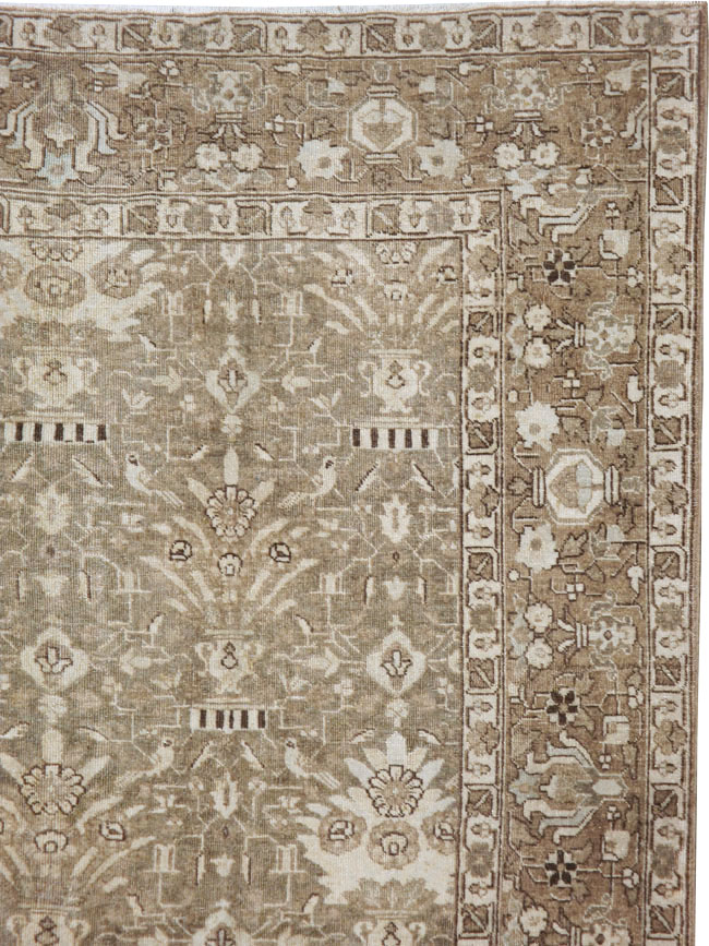 Antique Persian Tabriz Carpet, No.21558 - Gss