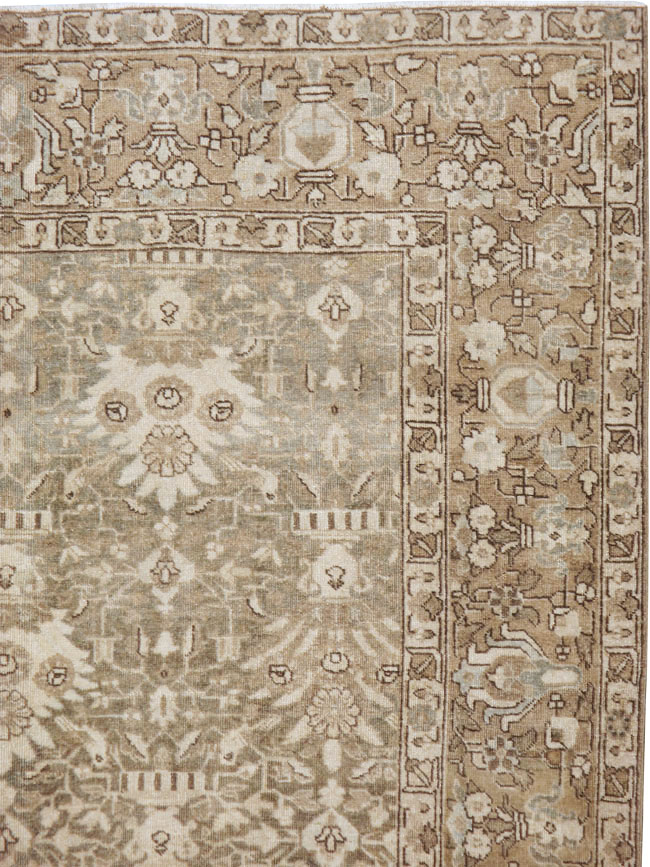 Antique Persian Tabriz Carpet, No.21558 - Gss