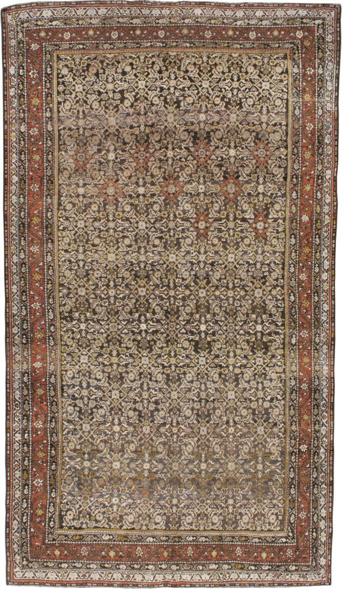 Antique Persian Kurdish Rug, No.21560 - Gss