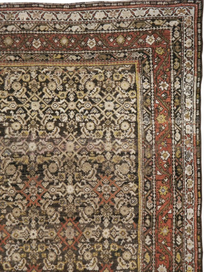 Antique Persian Kurdish Rug, No.21560 - Gss