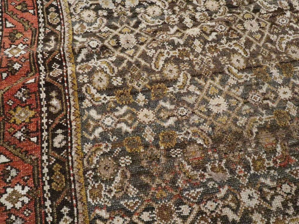 Antique Persian Kurdish Rug, No.21560 - Gss