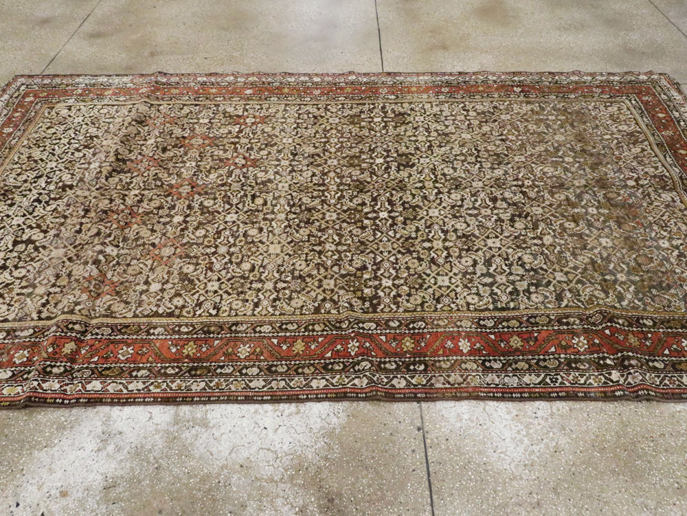 Antique Persian Kurdish Rug, No.21560 - Gss