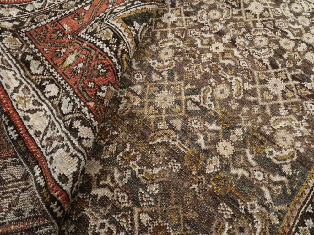 Antique Persian Kurdish Rug, No.21560 - Gss