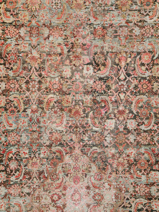 Vintage Persian Malayer Gallery Carpet, No.21562 - Gss