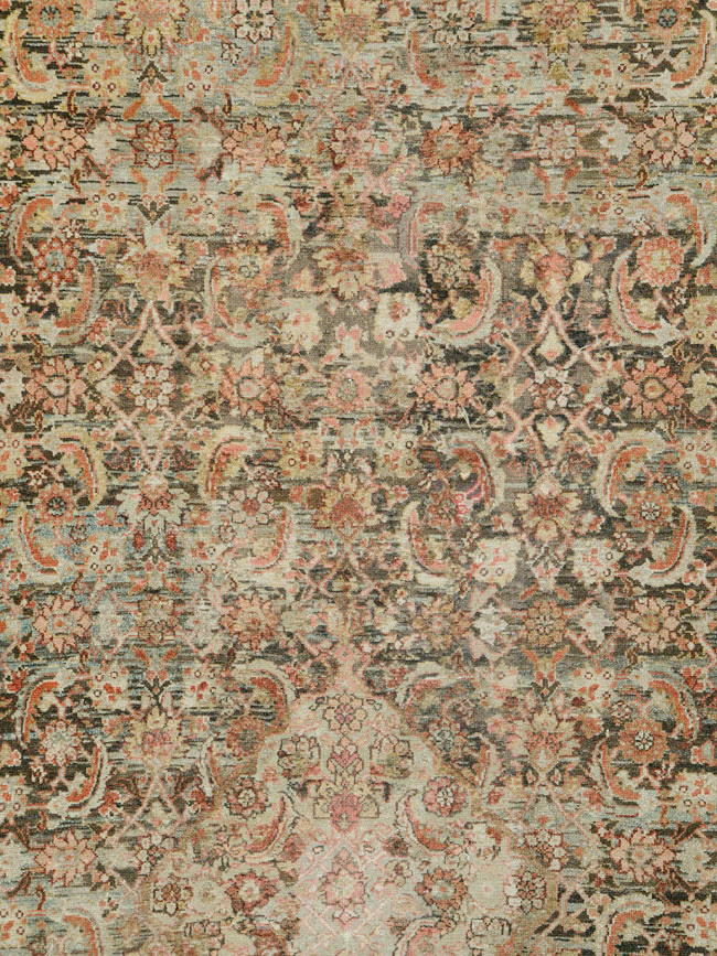 Vintage Persian Malayer Gallery Carpet, No.21562 - Gss