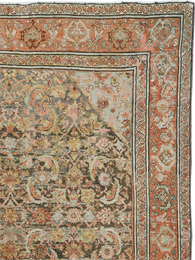 Vintage Persian Malayer Gallery Carpet, No.21562 - Gss