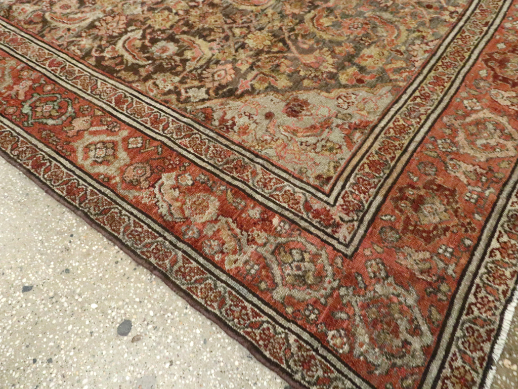 Vintage Persian Malayer Gallery Carpet, No.21562 - Gss