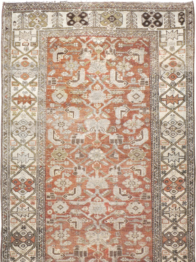 Vintage Persian Malayer Runner, No.21566 - Gss