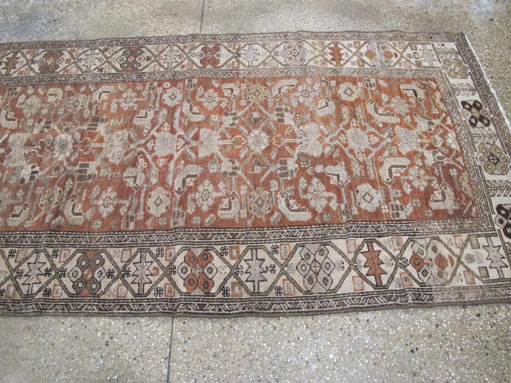 Vintage Persian Malayer Runner, No.21566 - Gss