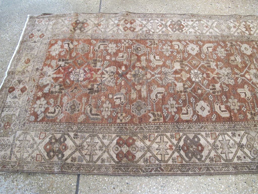 Vintage Persian Malayer Runner, No.21566 - Gss