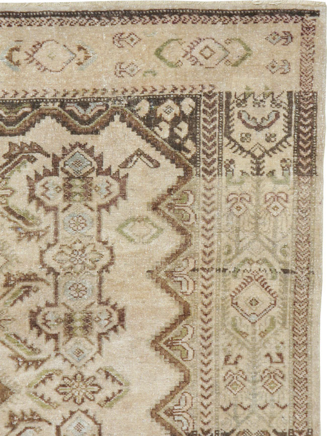 Vintage Persian Malayer Square Carpet, No.21569 - Gss