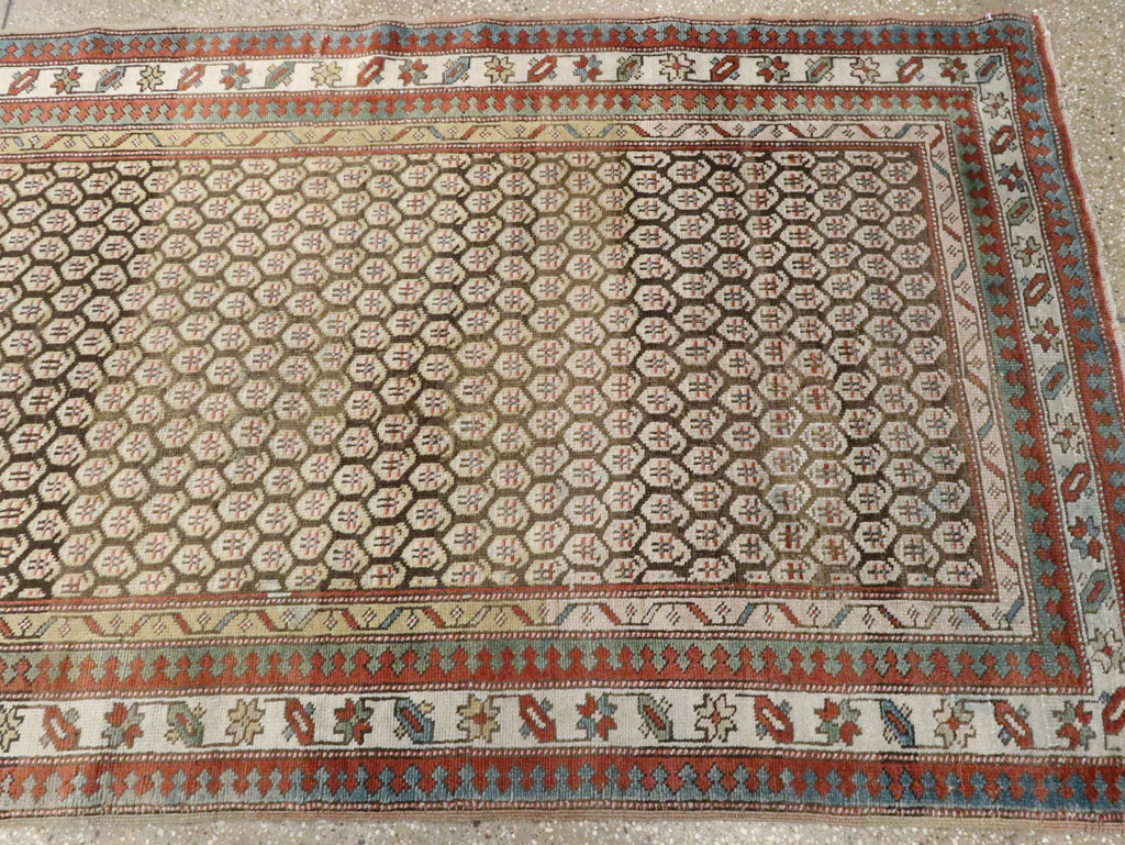 Antique Persian Northwest Runner, No.21571 - Gss