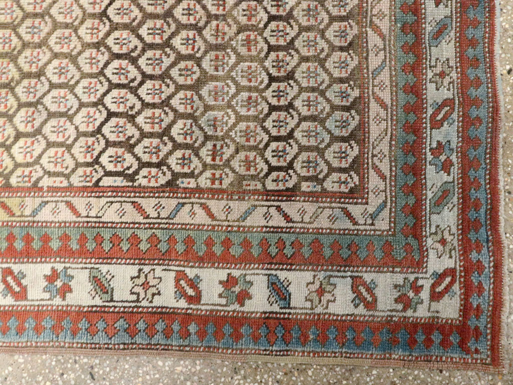 Antique Persian Northwest Runner, No.21571 - Gss