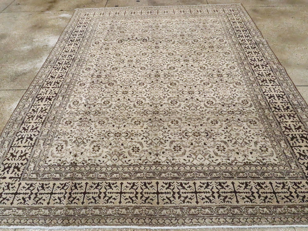 Antique Persian Tabriz Rug, No.21573 - Gss