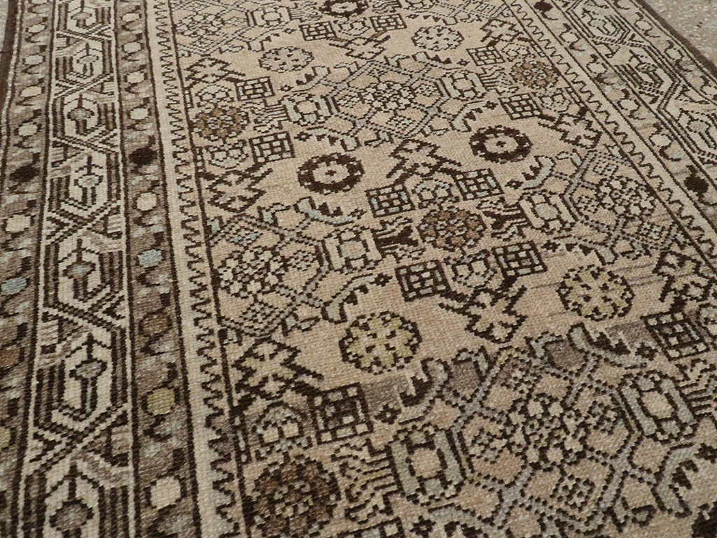 Vintage Persian Malayer Long Runner, No.21580 - Gss