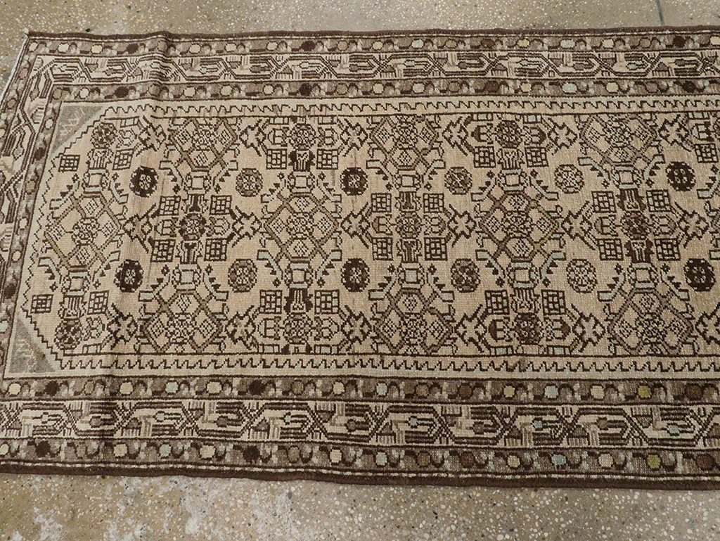 Vintage Persian Malayer Long Runner, No.21580 - Gss