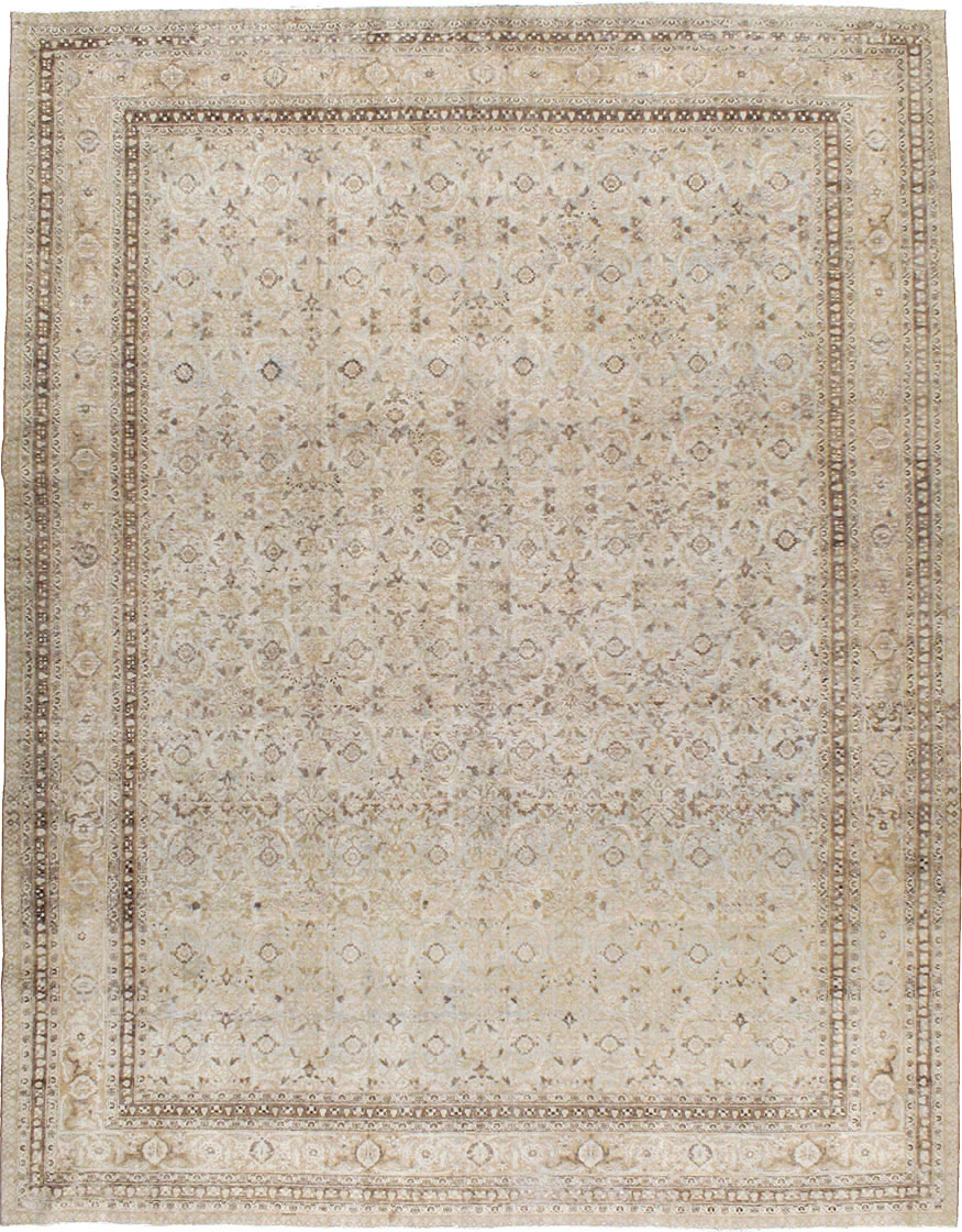 Antique Persian Tabriz Carpet, No.21582 - Gss