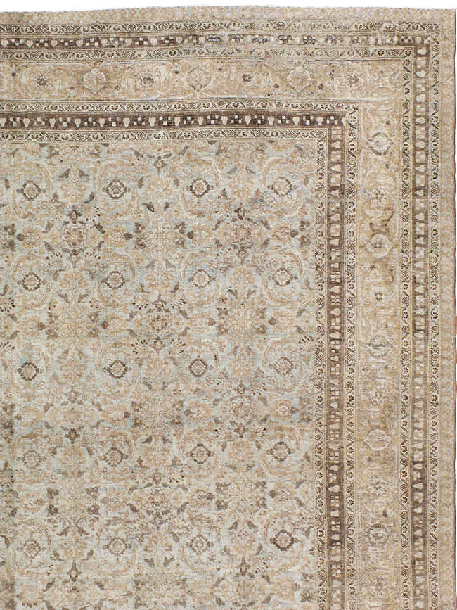 Antique Persian Tabriz Carpet, No.21582 - Gss