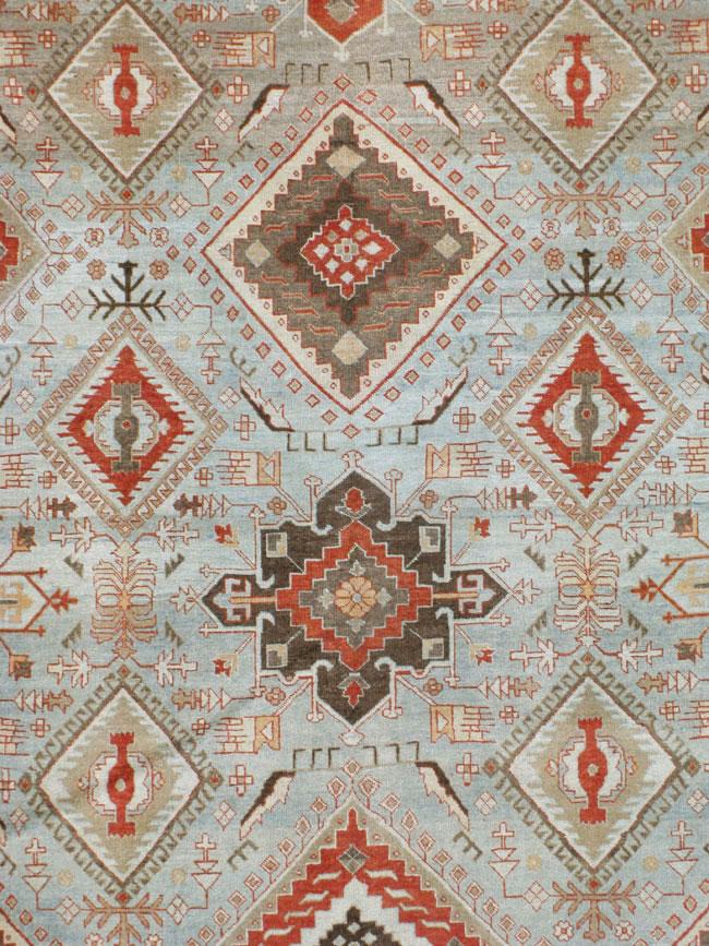 Antique Persian Tabriz Carpet, No.21584 - Gss