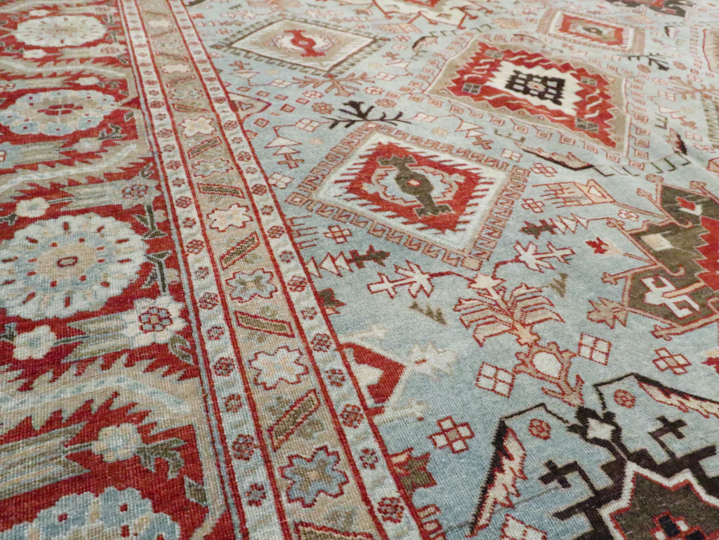 Antique Persian Tabriz Carpet, No.21584 - Gss